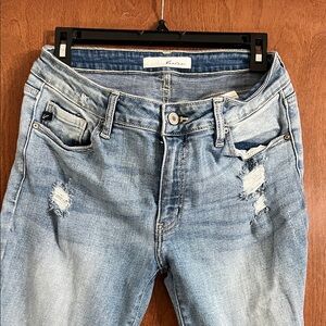 KanCan Light Wash Distressed Skinny Jeans